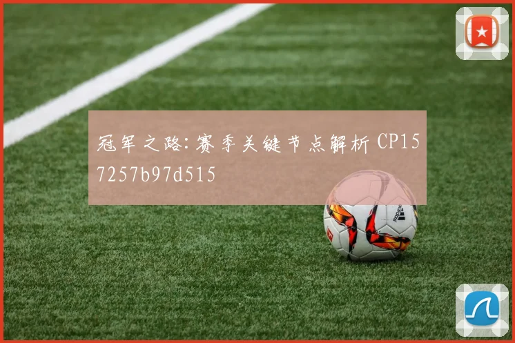 冠军之路:赛季关键节点解析 CP157257b97d515