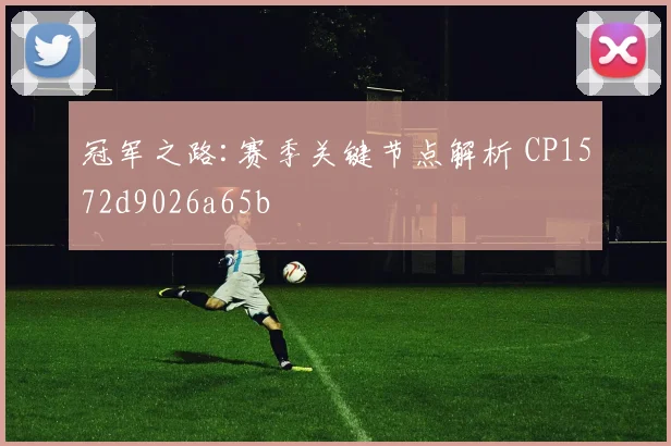 冠军之路:赛季关键节点解析 CP1572d9026a65b